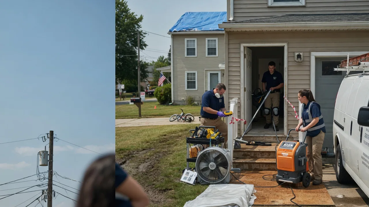 Water Damage Repair in Mogadore, OH near me